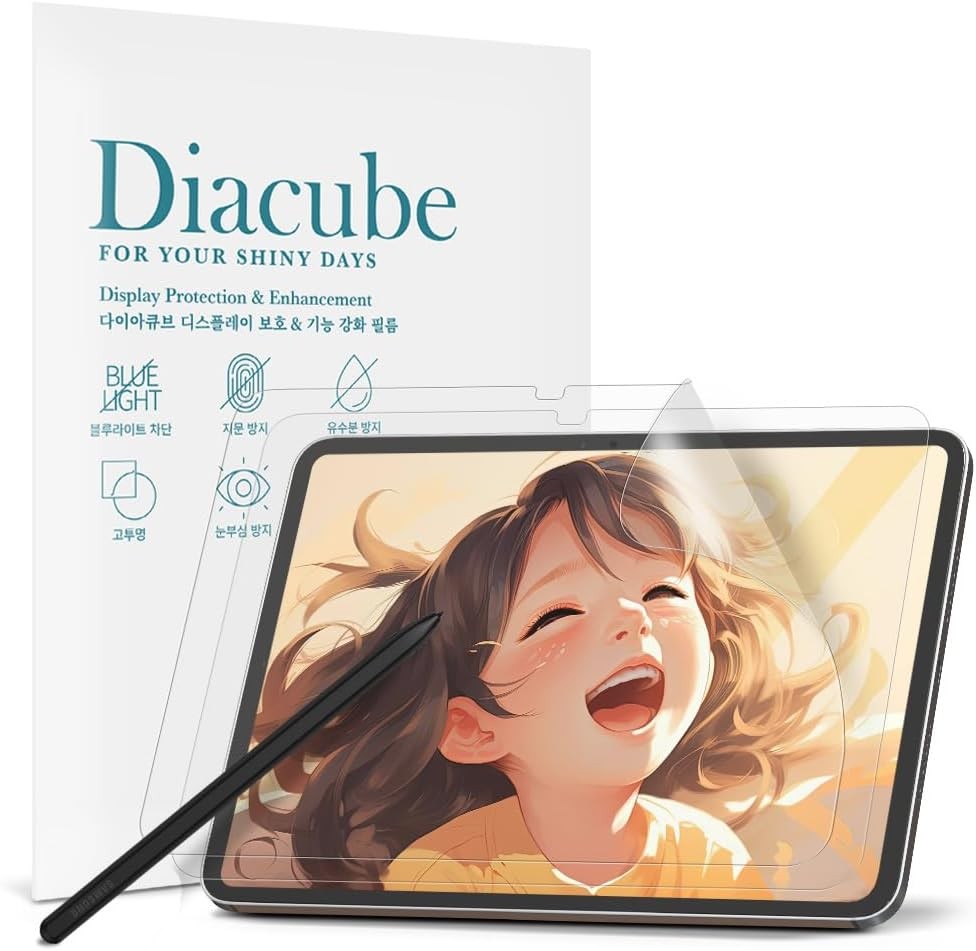2 Pack Paperfeel Screen Protector for Samsung Galaxy Tab S10 FE Plus, Anti-Glare