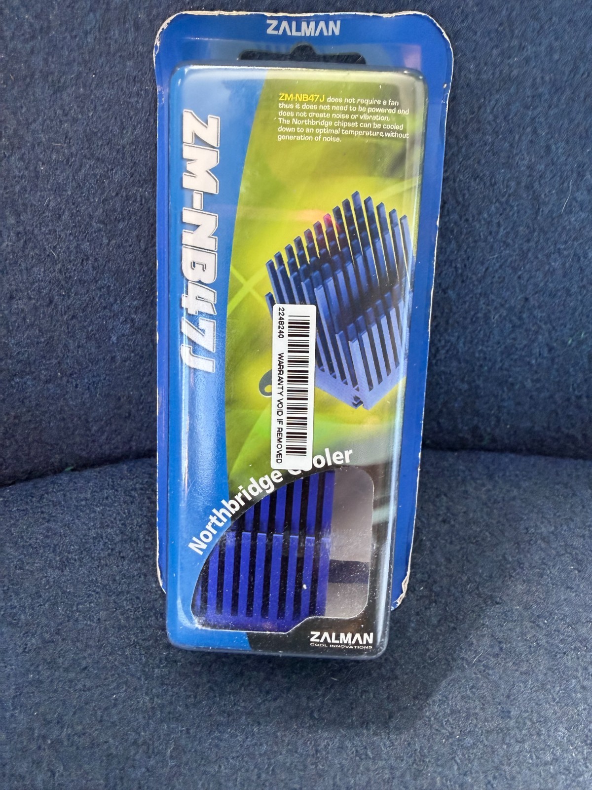 Zalman ZM-NB47J Chipset Passive Fanless Heatsink Cooler