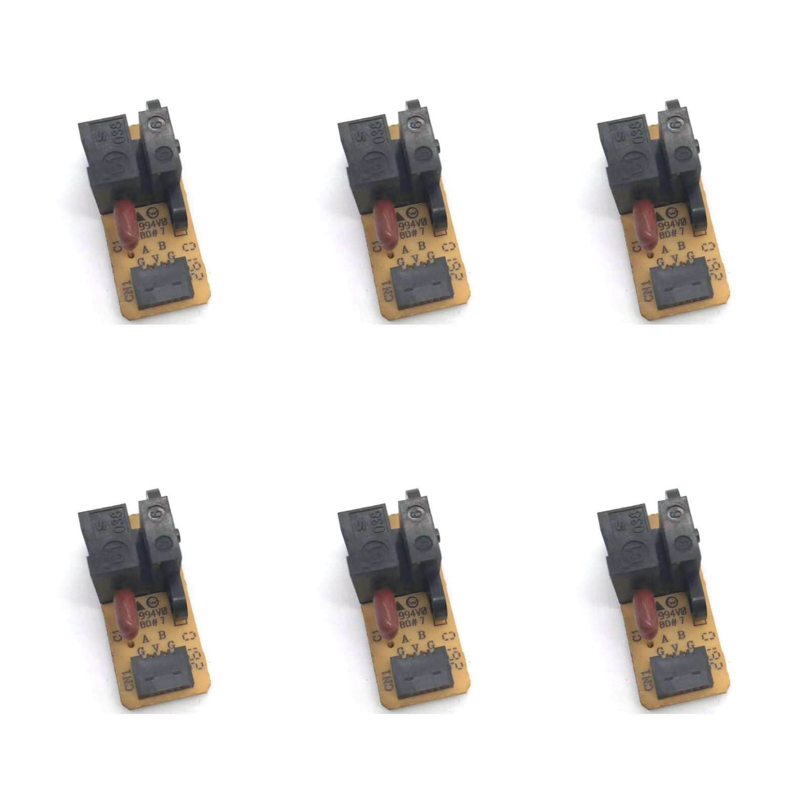 6pcs PF Encoder Sensorgrating Disk Sensor Fits For Epson l1800 R1390 me1100
