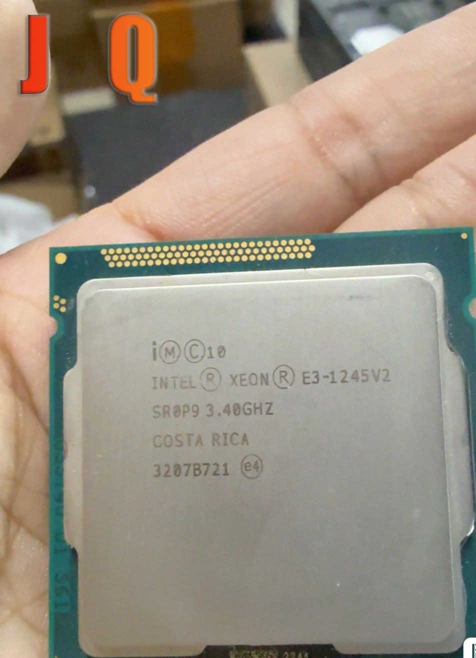 Intel Xeon E3-1245 V2 LGA 1155 Desktop Used CPU Processor 4Core 3.4GHz SR0P9