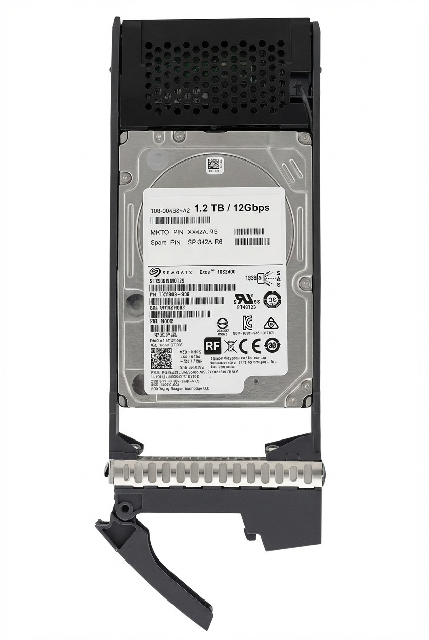 108-00432+A2 - NetApp X342A-R6 1.2TB 10000RPM SAS 12Gbps 2.5-inch Internal Hard