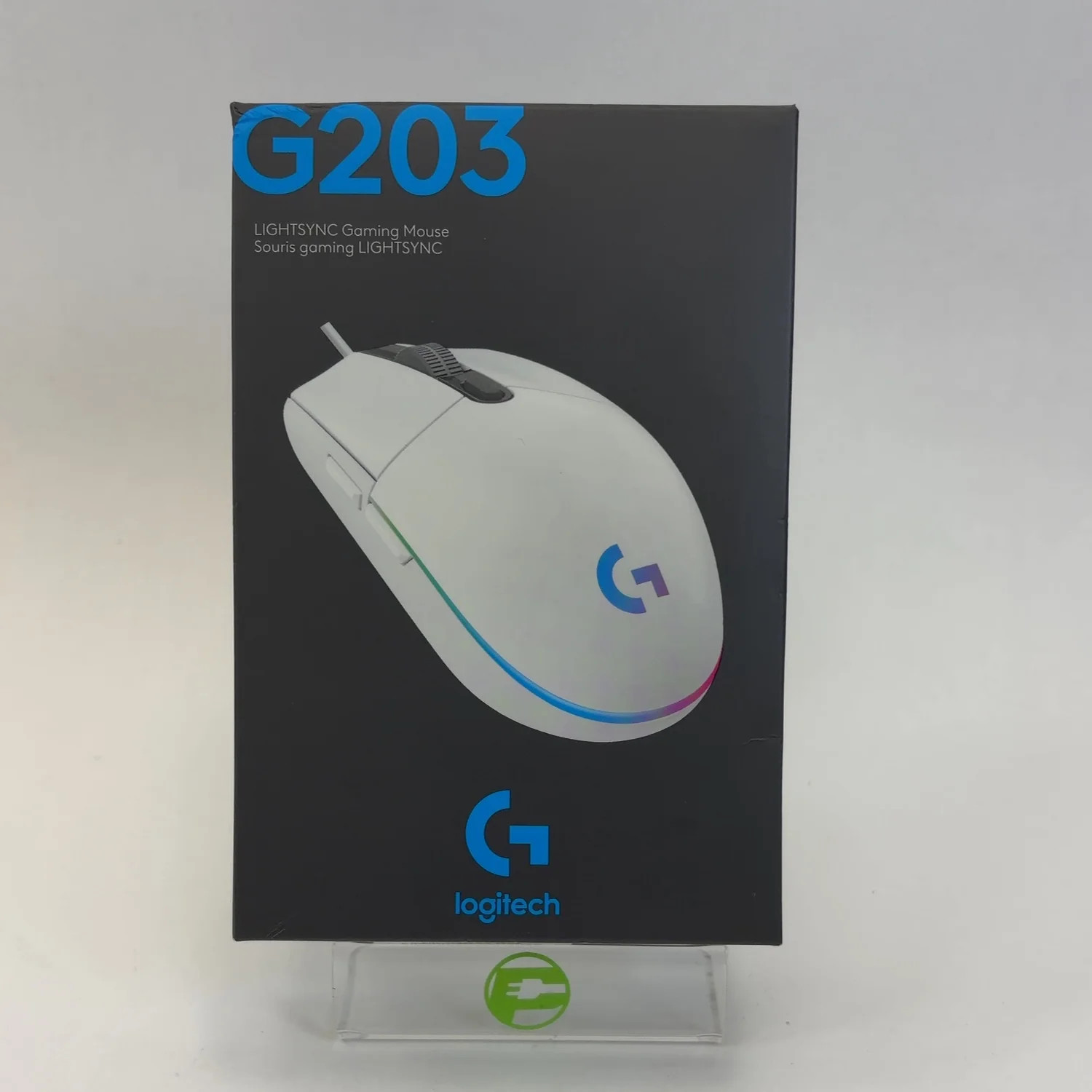 New Logitech G203 910-005791 Wired Mouse White