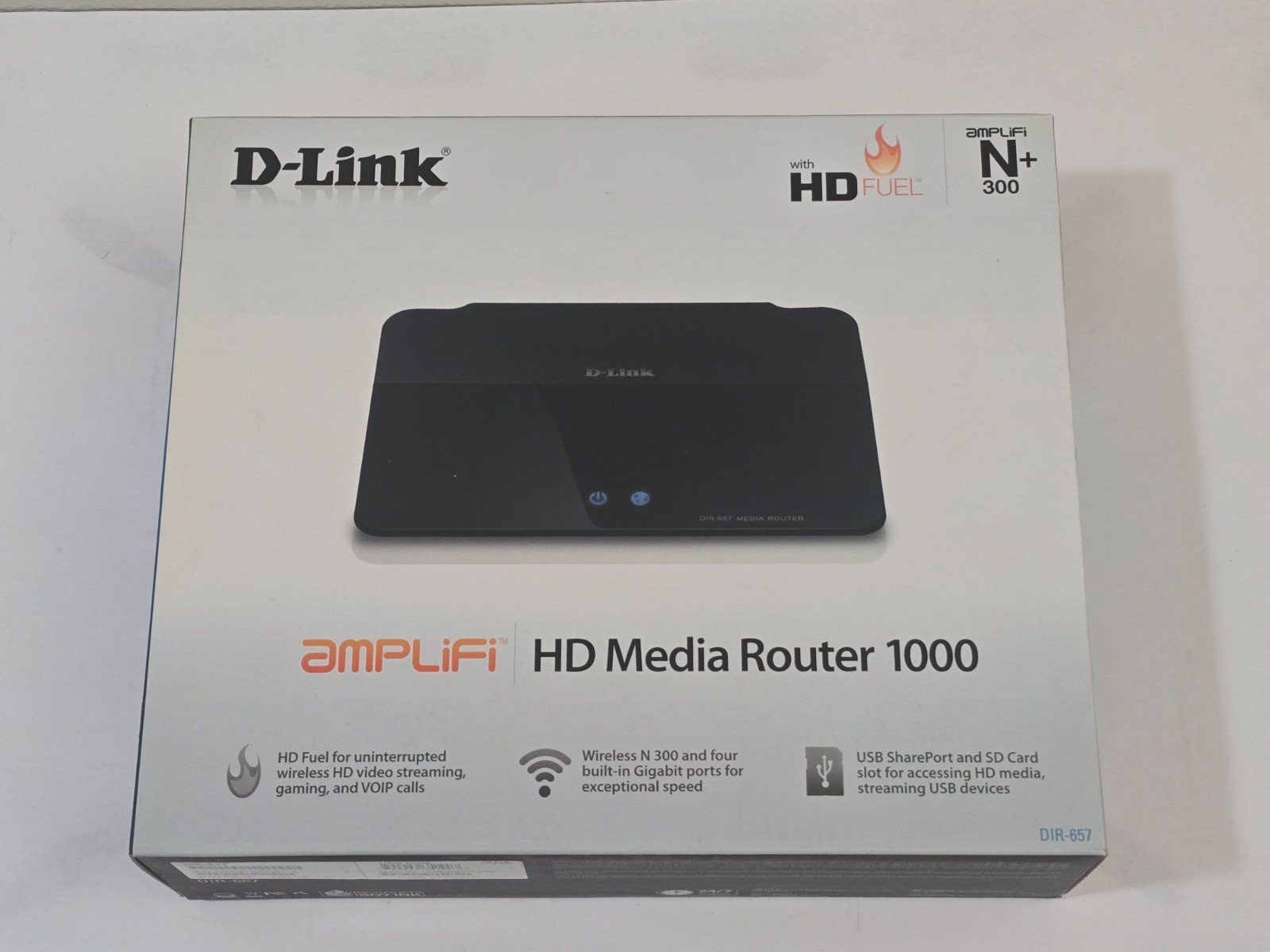 D-Link Amplifi HD Fuel Media Router 1000 Model DIR-657