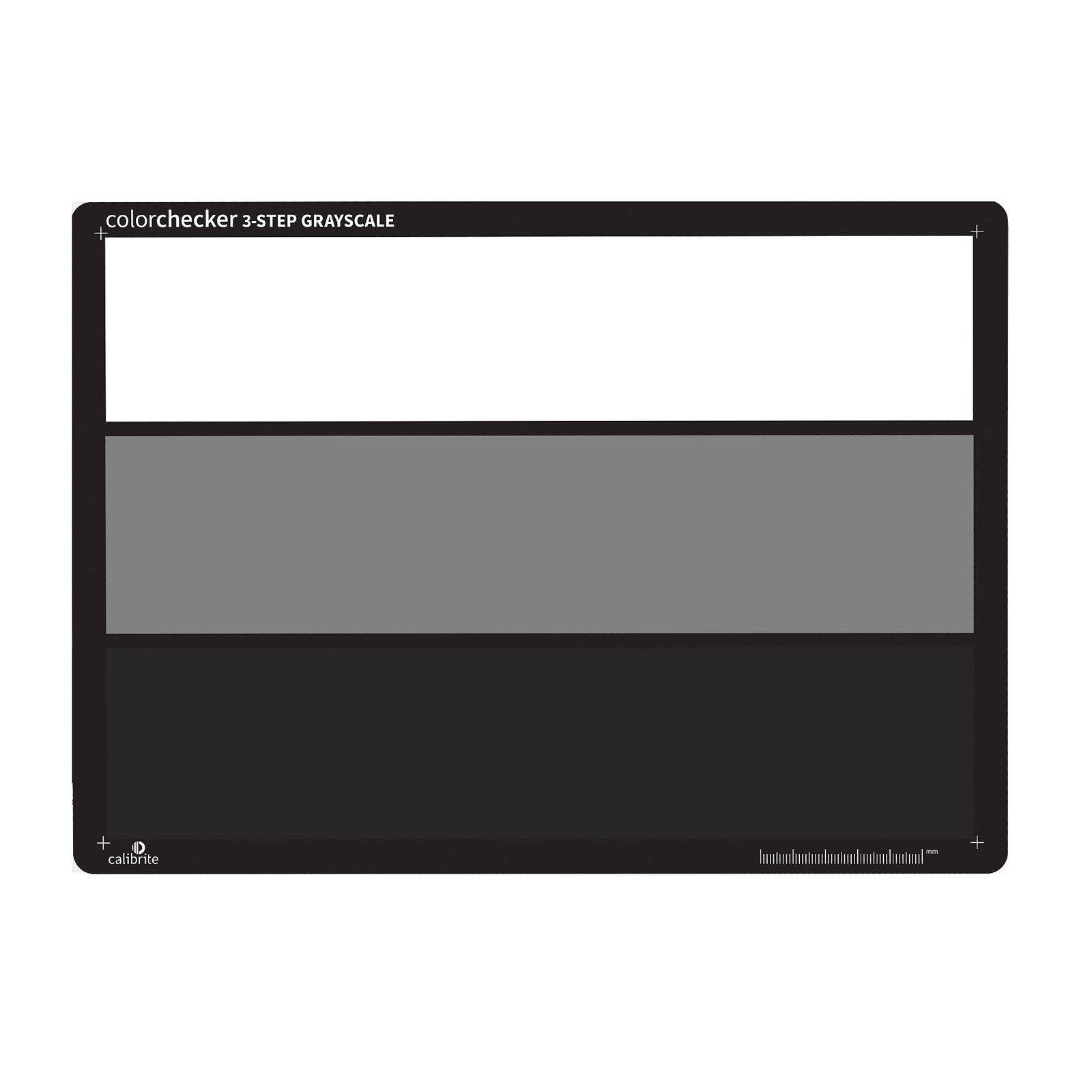 Calibrite ColorChecker 3-Step Grayscale (CCGS)