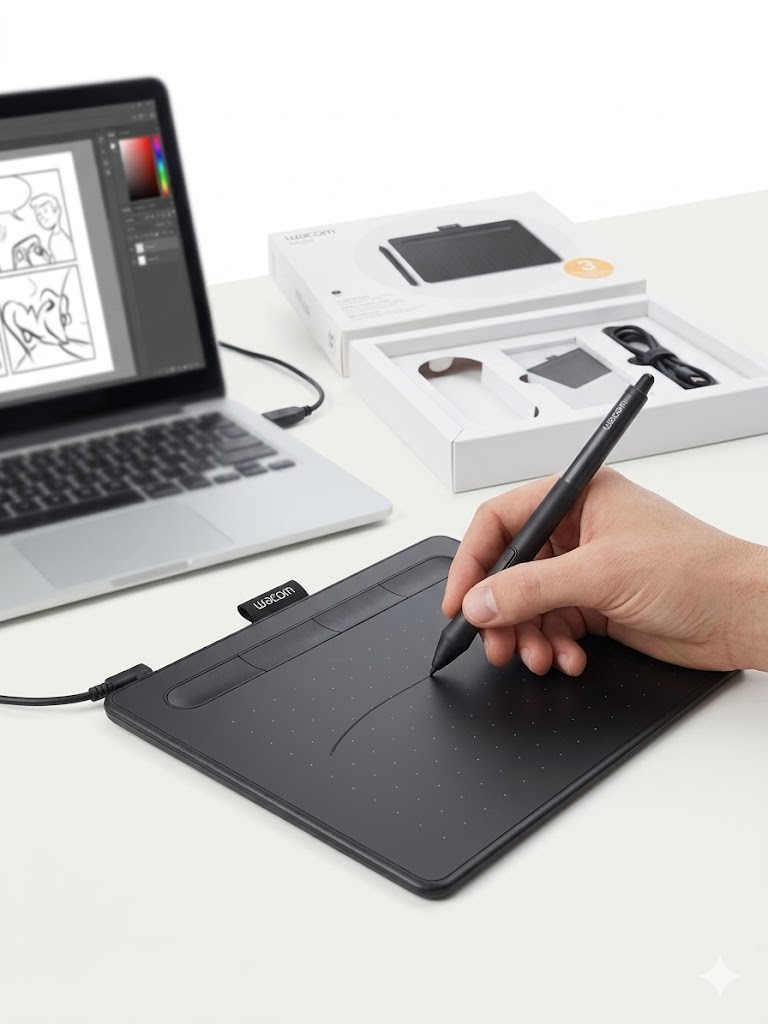 Wacom Intuos CTL-4100 Small Drawing Tablet ( 3 Bonus Software ) BRAND NEW IN BOX