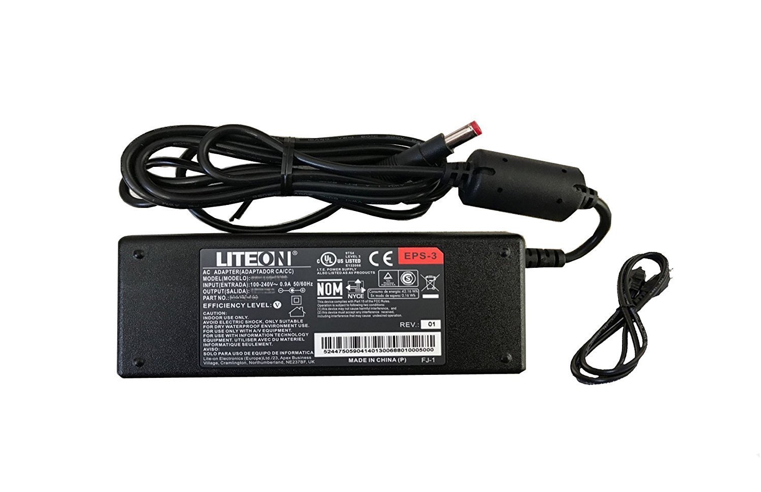 [UL Listed] 12V AC/DC Adapter For Leader NU30-4120250-13 Delta EADP-30FB A 12VDC