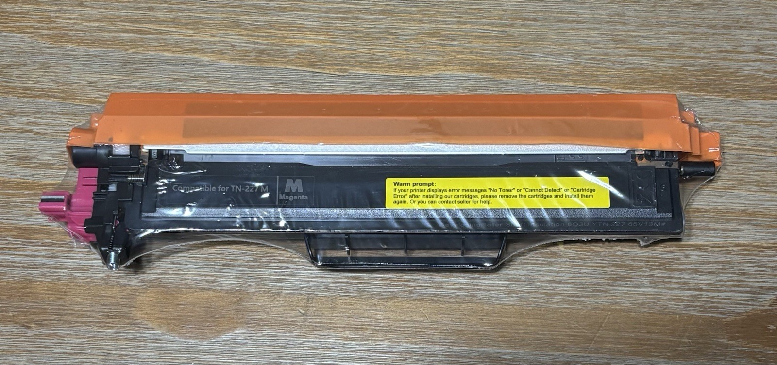 Compatible Brother TN227M High Yield Magenta Toner Cartridge NO RETAIL BOX