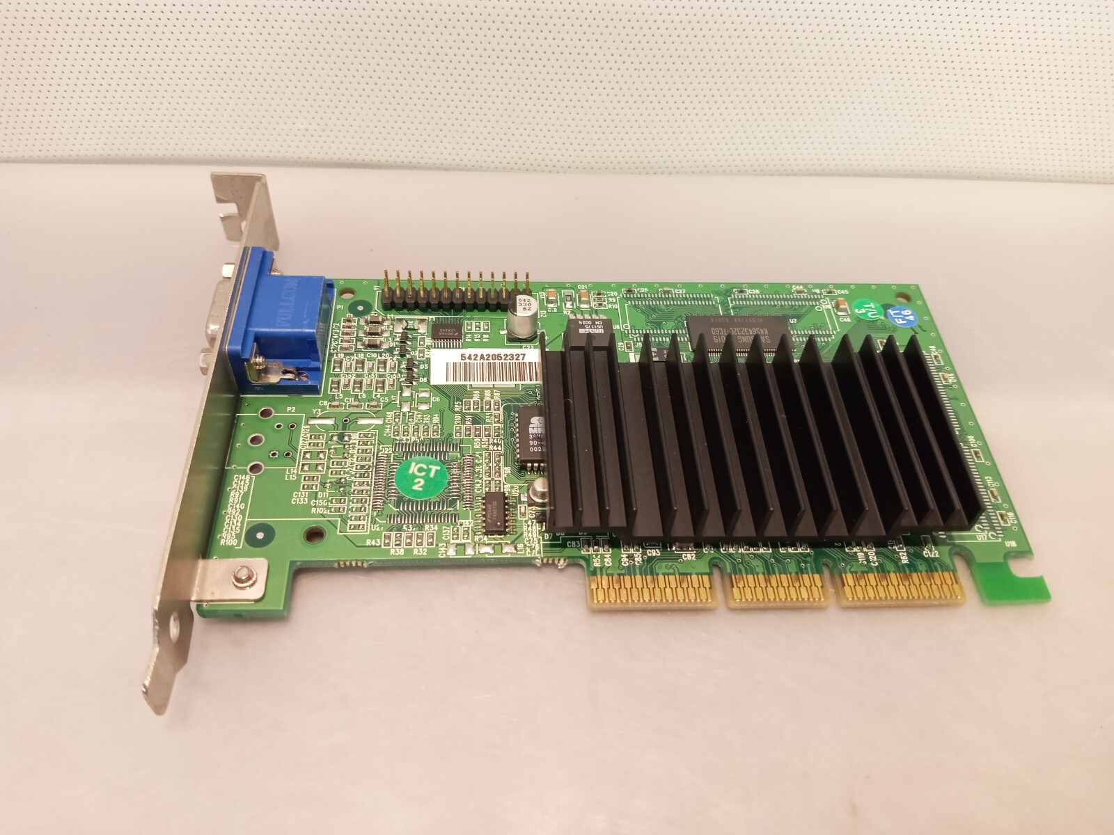 Nvidia 182757-001 16MB AGP Video Graphics Card 180-P0009-0000-C02 179250-002