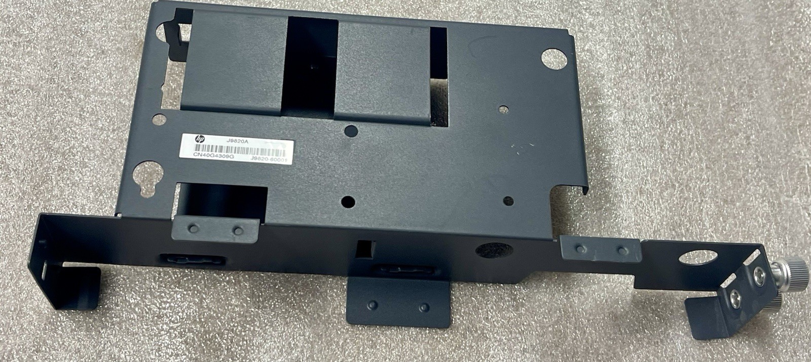 J9820a  Power Adapter Shelf for HP 2530 8-Port Switch Used