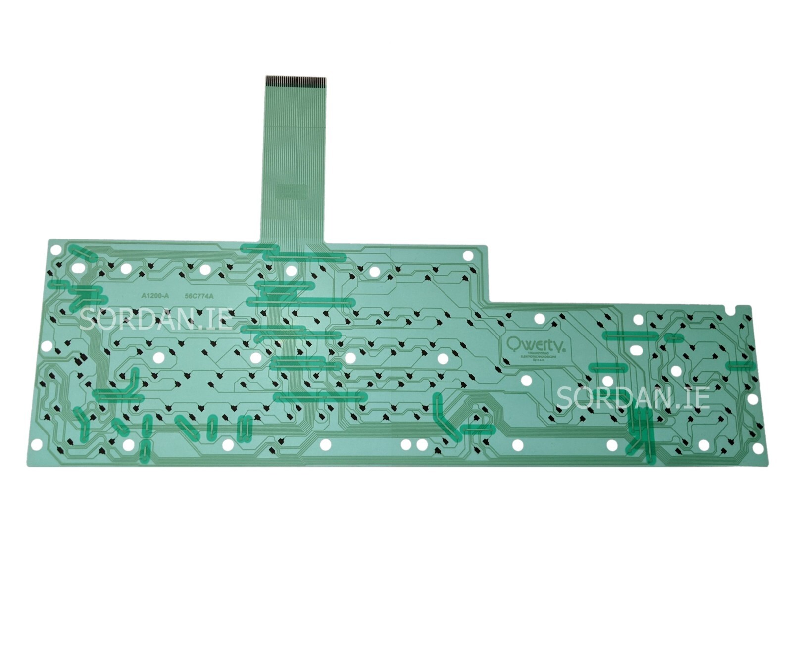 Amiga 1200 Keyboard Membrane High Quality Green Foil Film 56774A A1200A