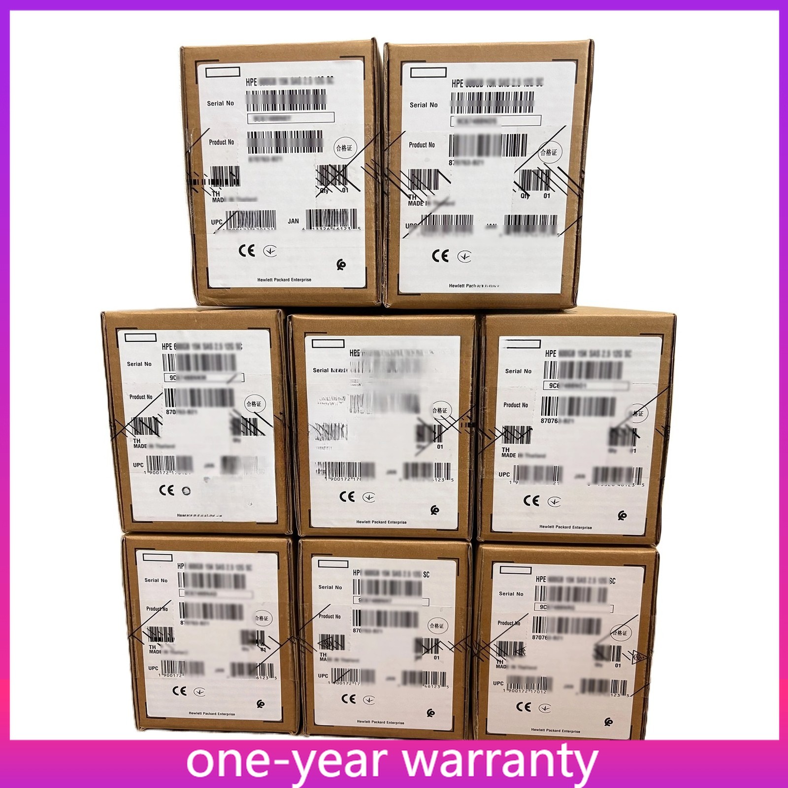 NEW HPE J9F49A 787649-001 1.8TB MSA1040 2040 2.5" SAS 10K 12Gb SFF BC Server HDD