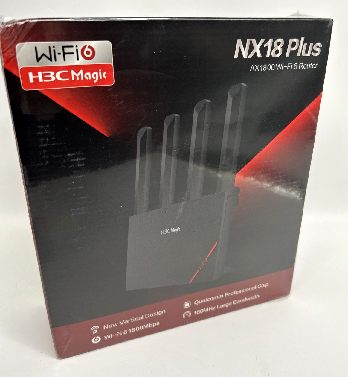 H3C Magic AX1800 NX18 Plus Wifi 6 Vertical Router *NEW SEALED*