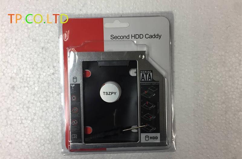 9.5MM 2nd Hard Drive HDD SSD Caddy for Dell E6330 E6520 E6320 E6430 E6530 E6420