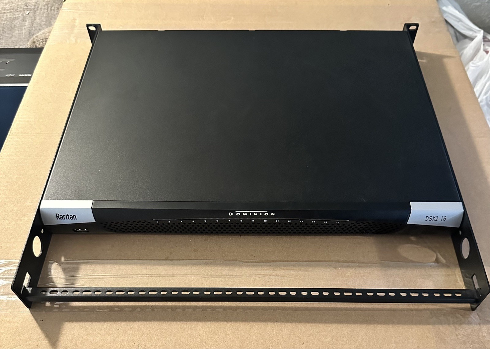 Raritan Dominion DSX2-16 16-Port Serial Console Server Dual PSU Dual GbE Tested