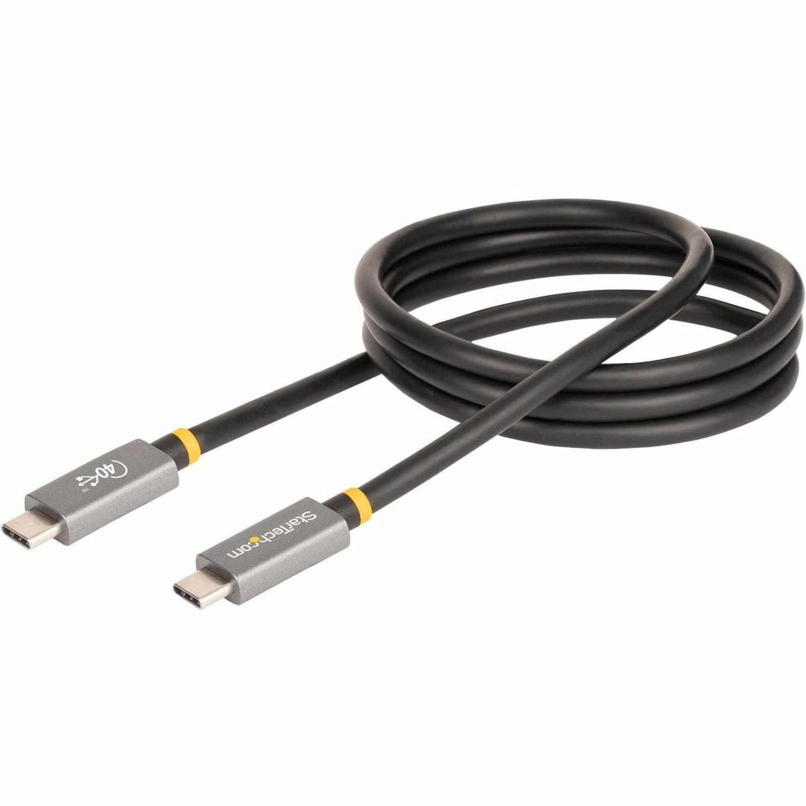 StarTech 3.3ft/1m USB4 USB-C Cable, 40Gbps, 100W, 8K 120Hz DP2.1