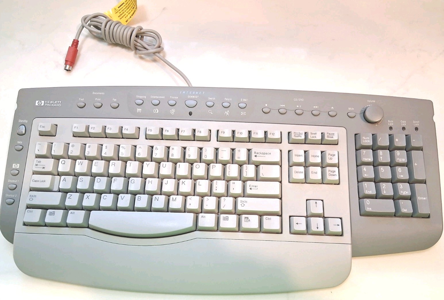 HEWLETT PACKARD SK-2506 PS/2 MULTIMEDIA KEYBOARD 5184-9648 (WIN NT, 98)