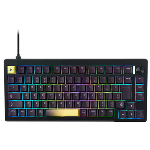 ULTRA PLUS UP Trigger CNC 75% Gaming Keyboard Black UP-MKGA75MTL-RT-J/B