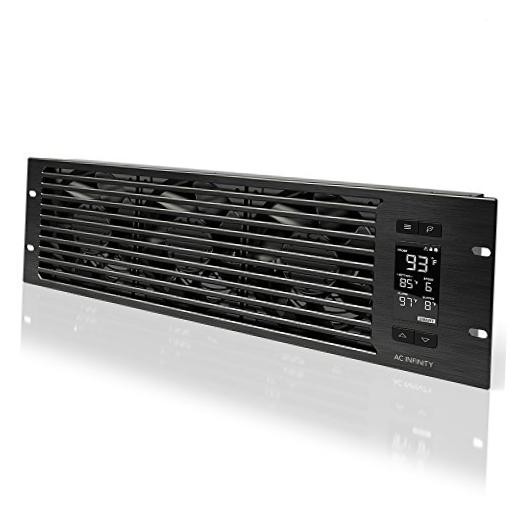 CLOUDPLATE T9-N, Rack Mount Fan Panel 3U, Intake Airflow.
