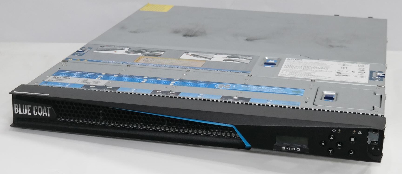 BLUE COAT PROXY SECURITY APPLIANCE SG-S400-20-PR 3X 1TB HDD 090-03076 DUAL POWER