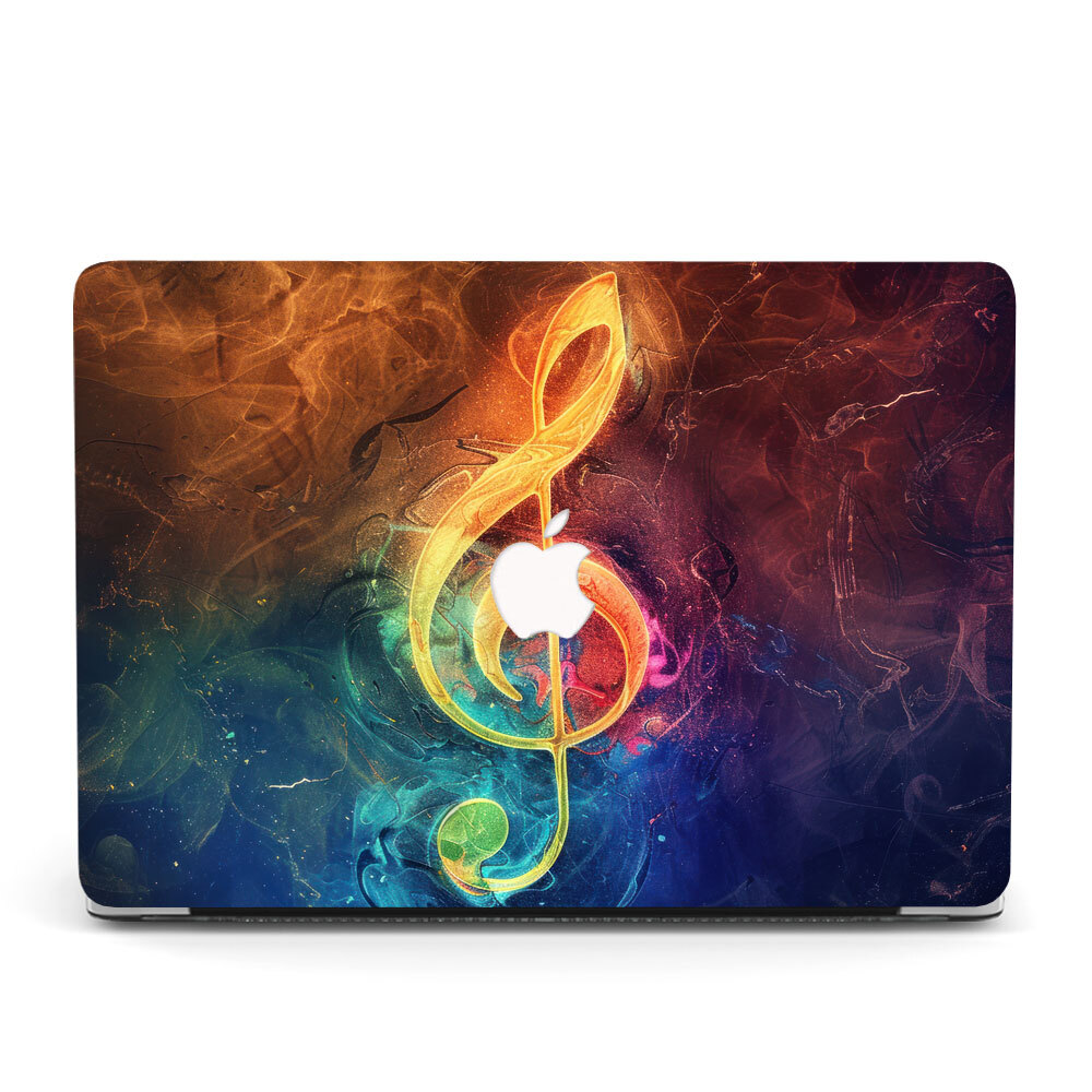 Music Notes Instrument Hard Case For Macbook Neo M5 Air 13 15 Pro 14 16 12 11 in