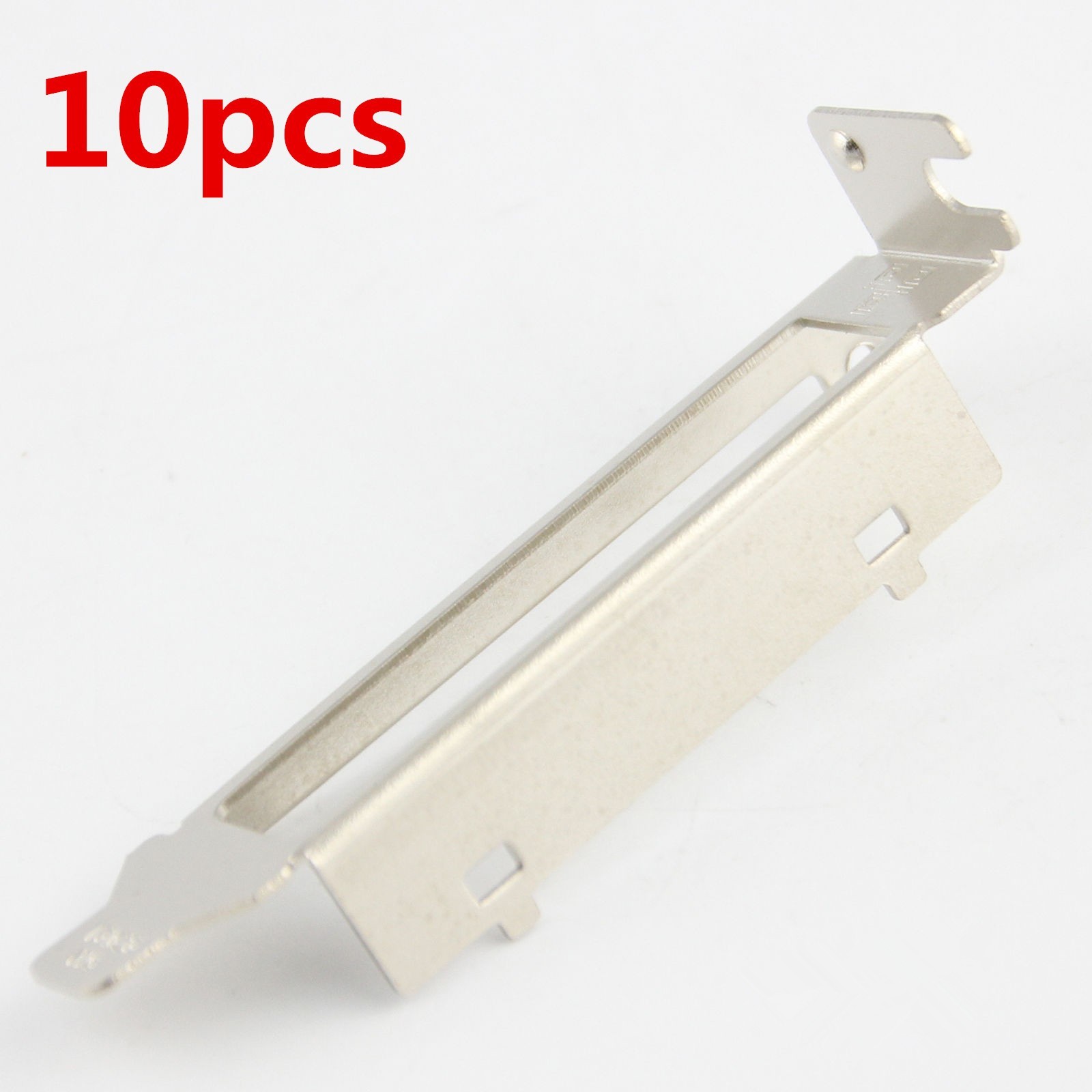 Lots of 10 pcs New Low Profile Bracket for Intel 9404PTL, EXPI9404PTL; HP NC364T