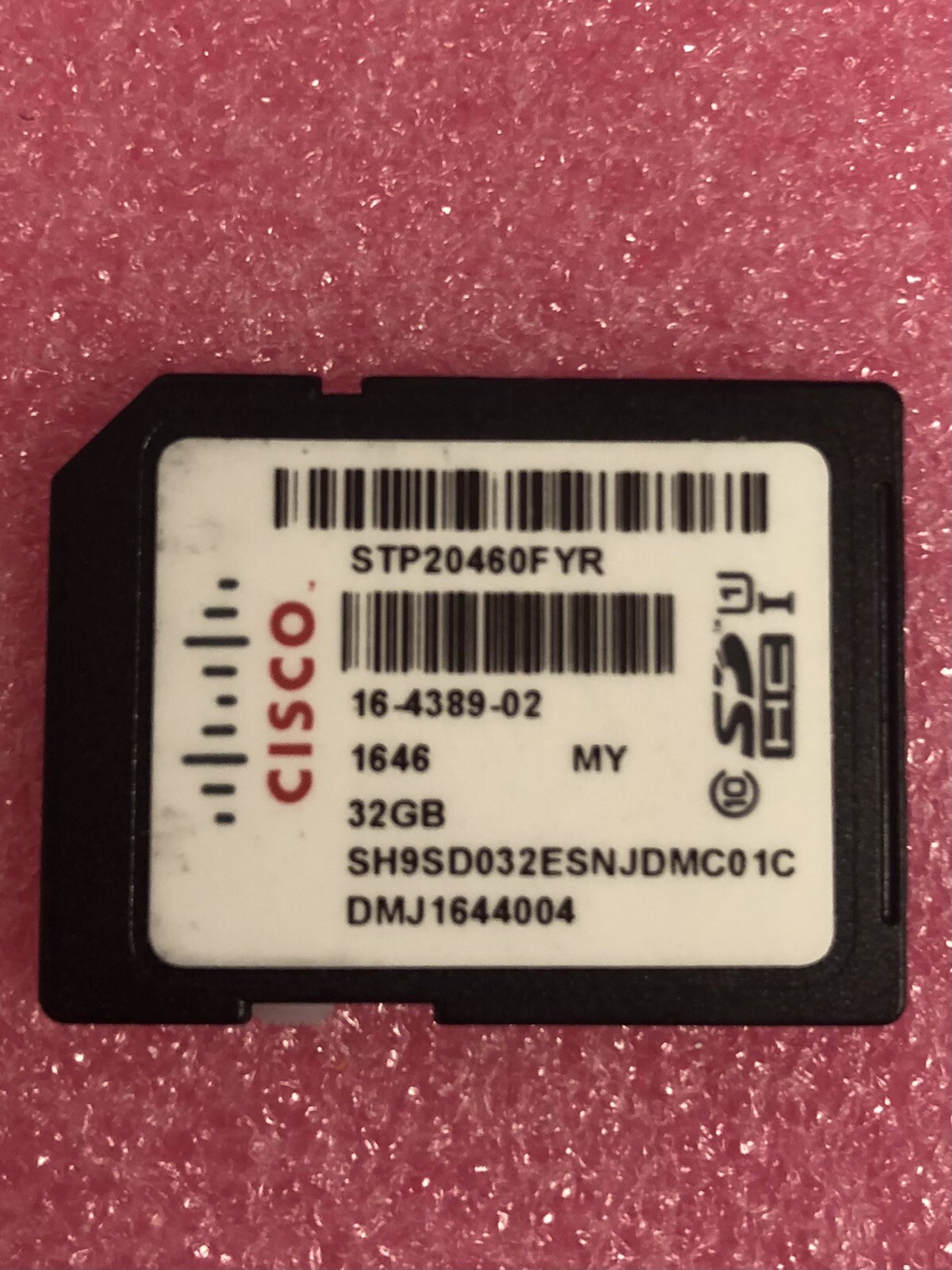 Cisco SH9SD032ESNJDMC01C 32GB SD Card, New Condition