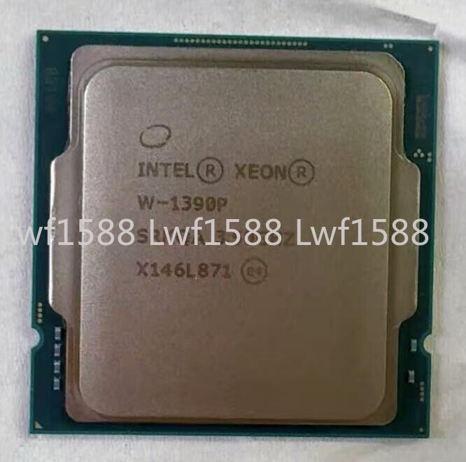 Intel Xeon W-1390P LGA-1200 3.50-5.30GHz 8-core 16MB 125W server CPU processor