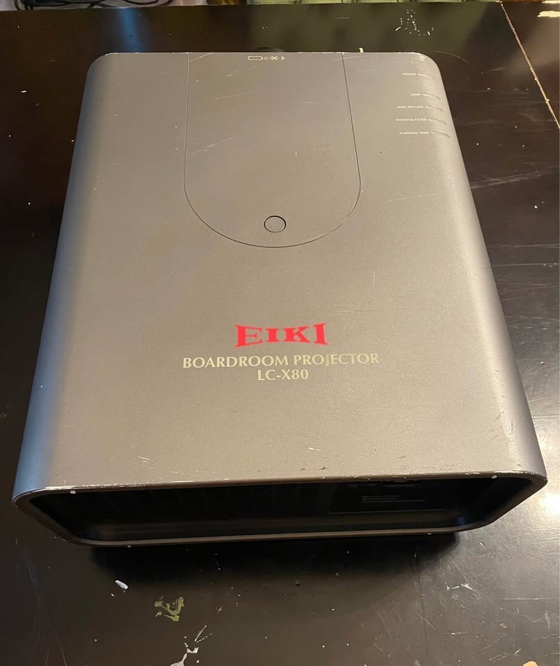 EIKI LC-X80 Boardroom Projector + Short Throw Lens (AH-23122) - Only 100 Hours