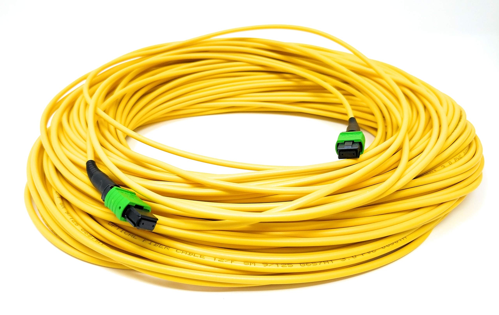 12 Fiber Trunk Cable MTP F Singlemode Type A Ofnr 25M Fiber Optic Patch Cable