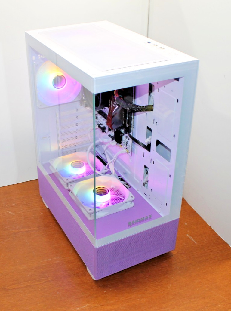 NEW RGB Gaming PC Desktop Computer Intel 3.7 Ghz RX 580 8GB 512GB 16 WIFI