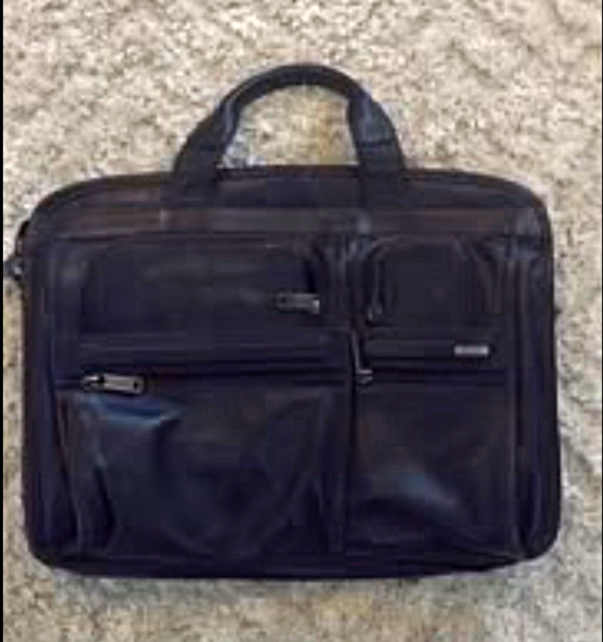Authentic TUMI Genuine Leather Business Briefcase Laptop Bag