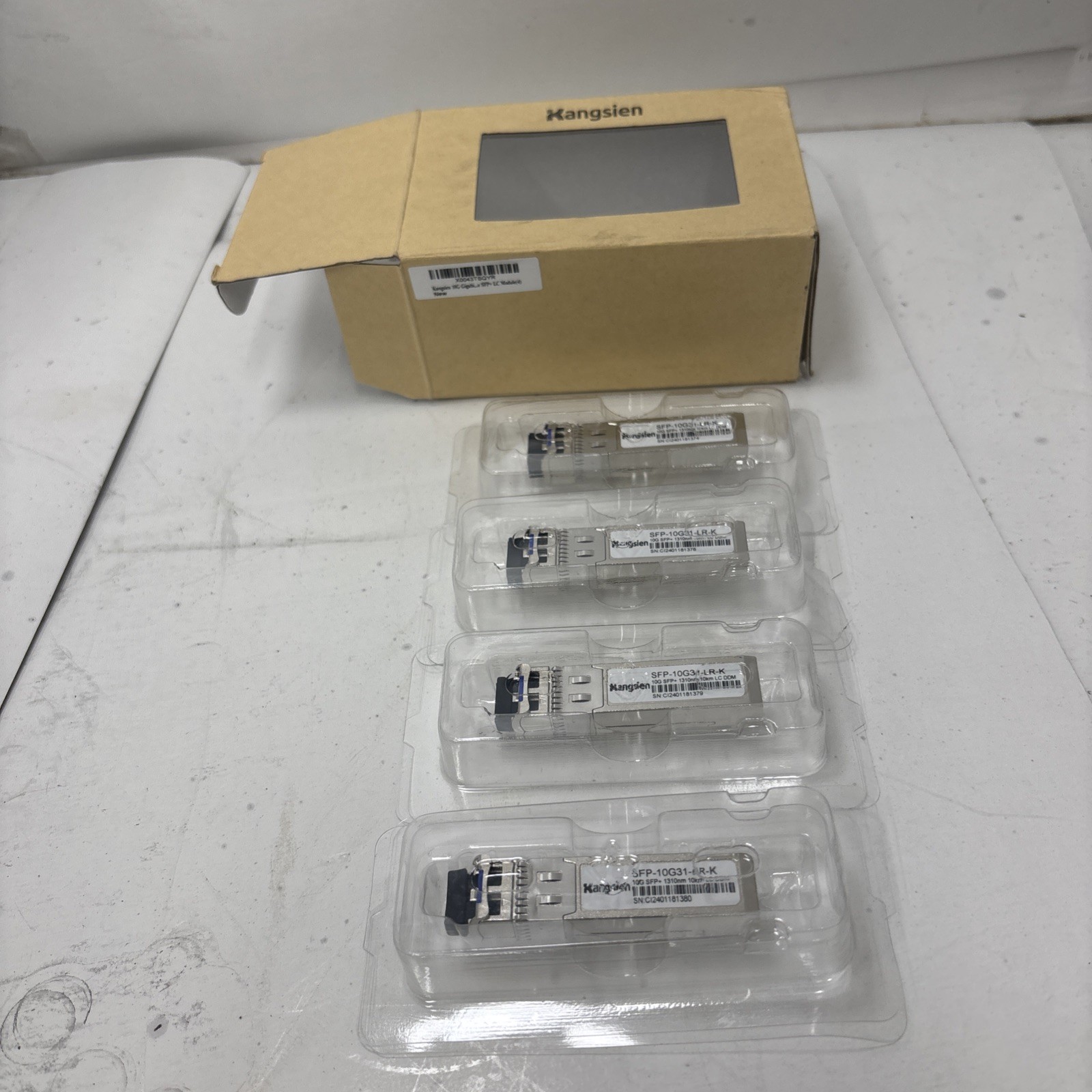 4-Pack Kangsien SFP-10G31-LR-K, New