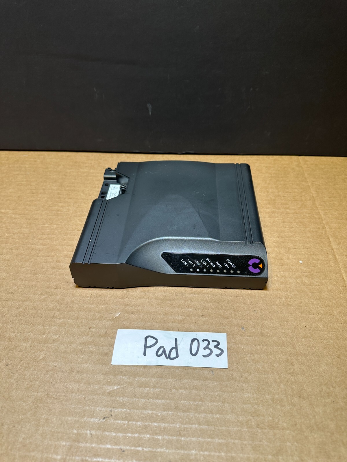 Calix 716GE-I Indoor ONT Optical Fiber Network Terminal 4x LAN *NO ADAPTER*