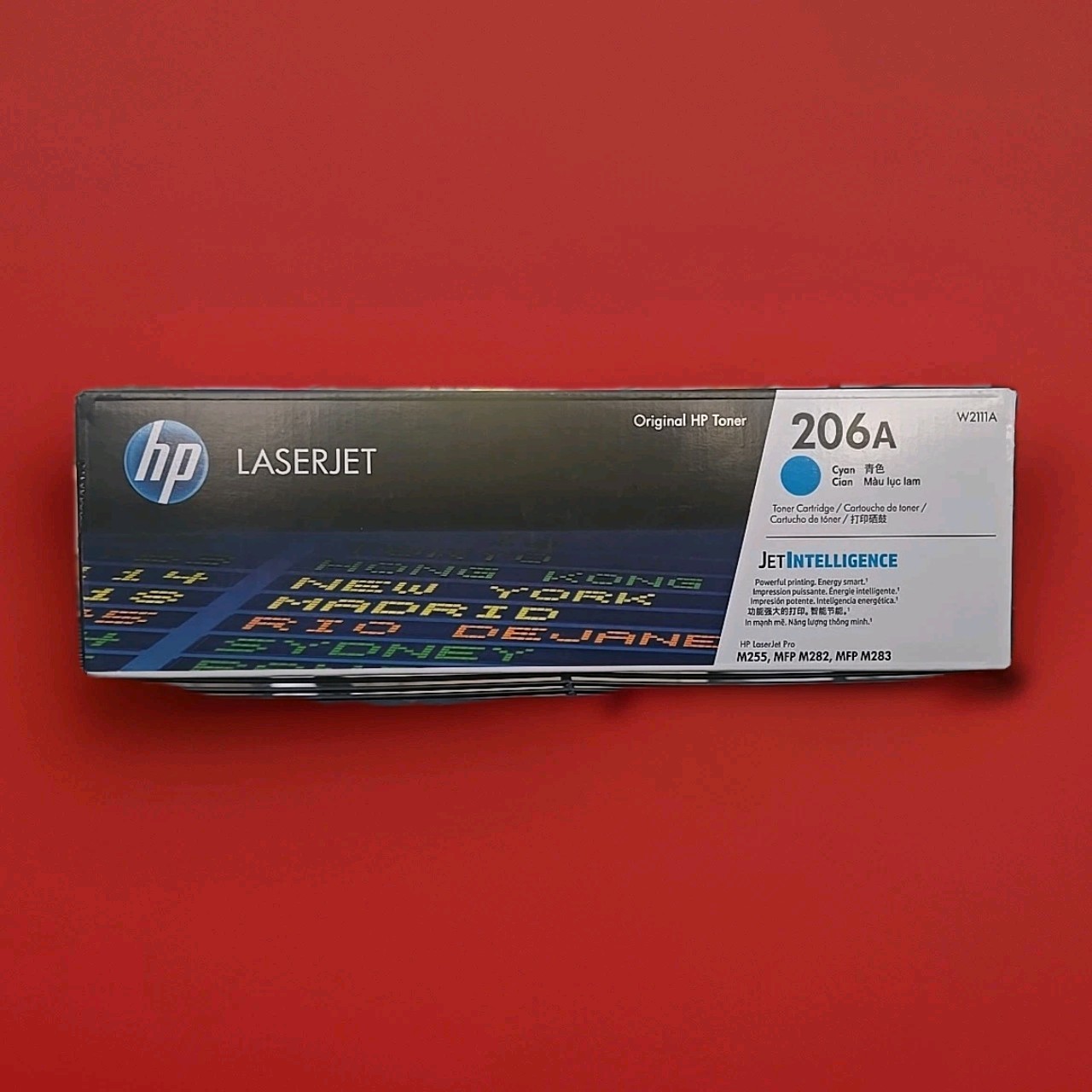 Genuine HP 206A Cyan Toner Cartridge | Works with HP Color LaserJet Pro M255, HP