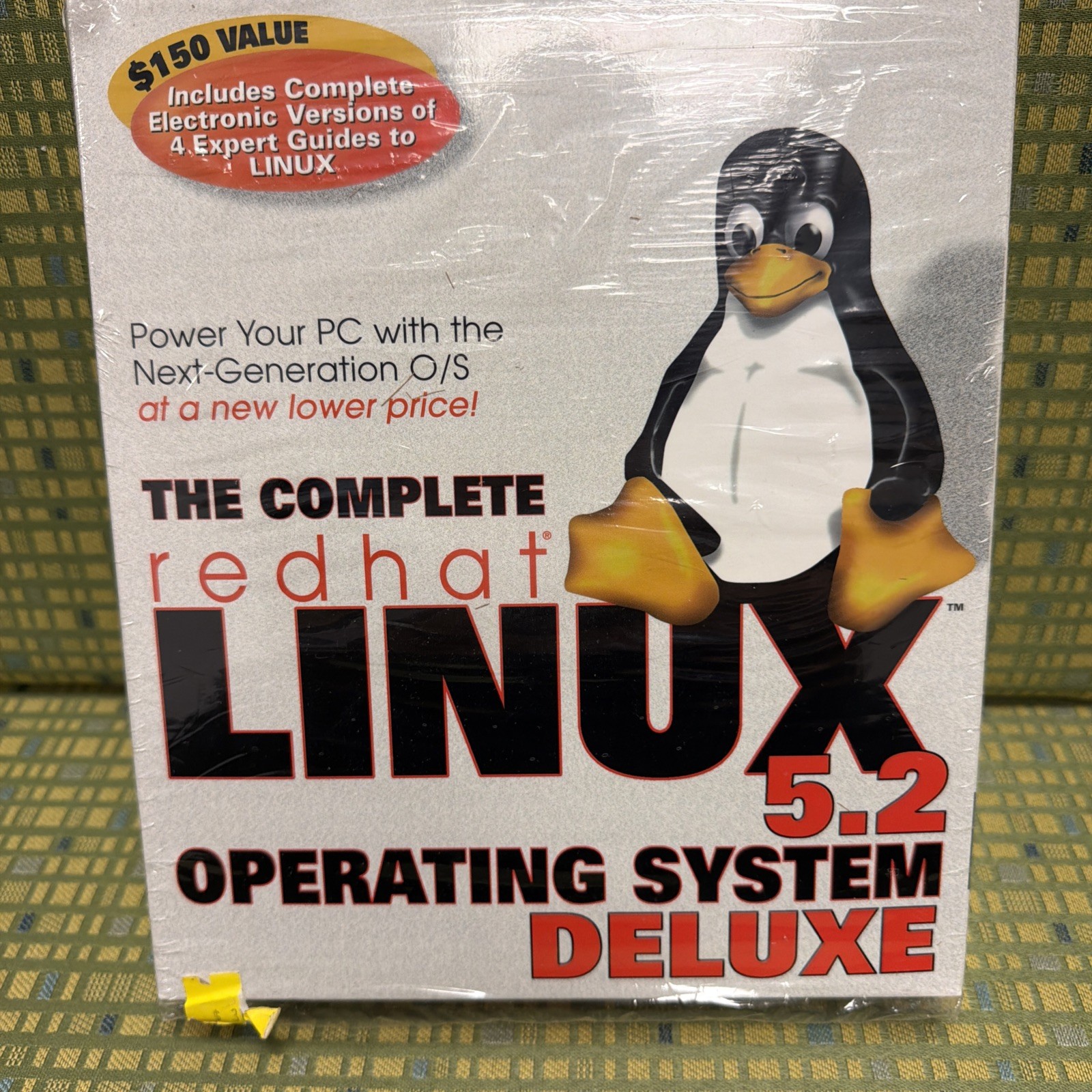 The Complete Redhat Linux 5.2 Operating System Deluxe Secure Server Partial Seal