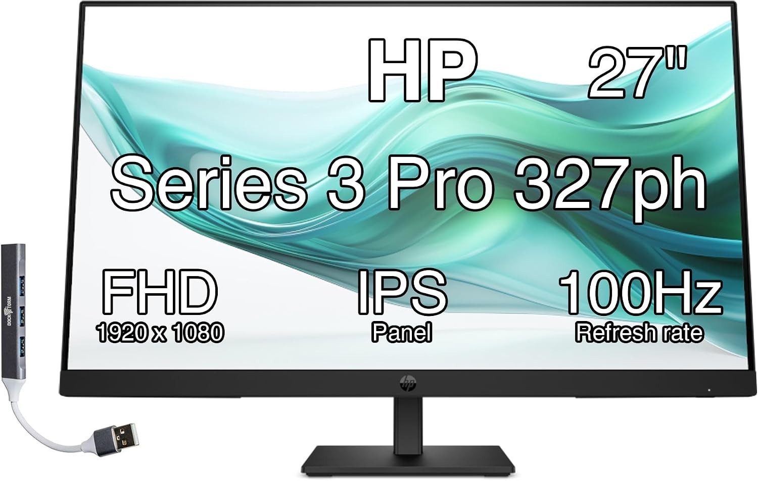 HP Series 3 Pro 27 inch FHD Monitor  327ph 27" FHD (1920 x 1080) 48-100 Hz