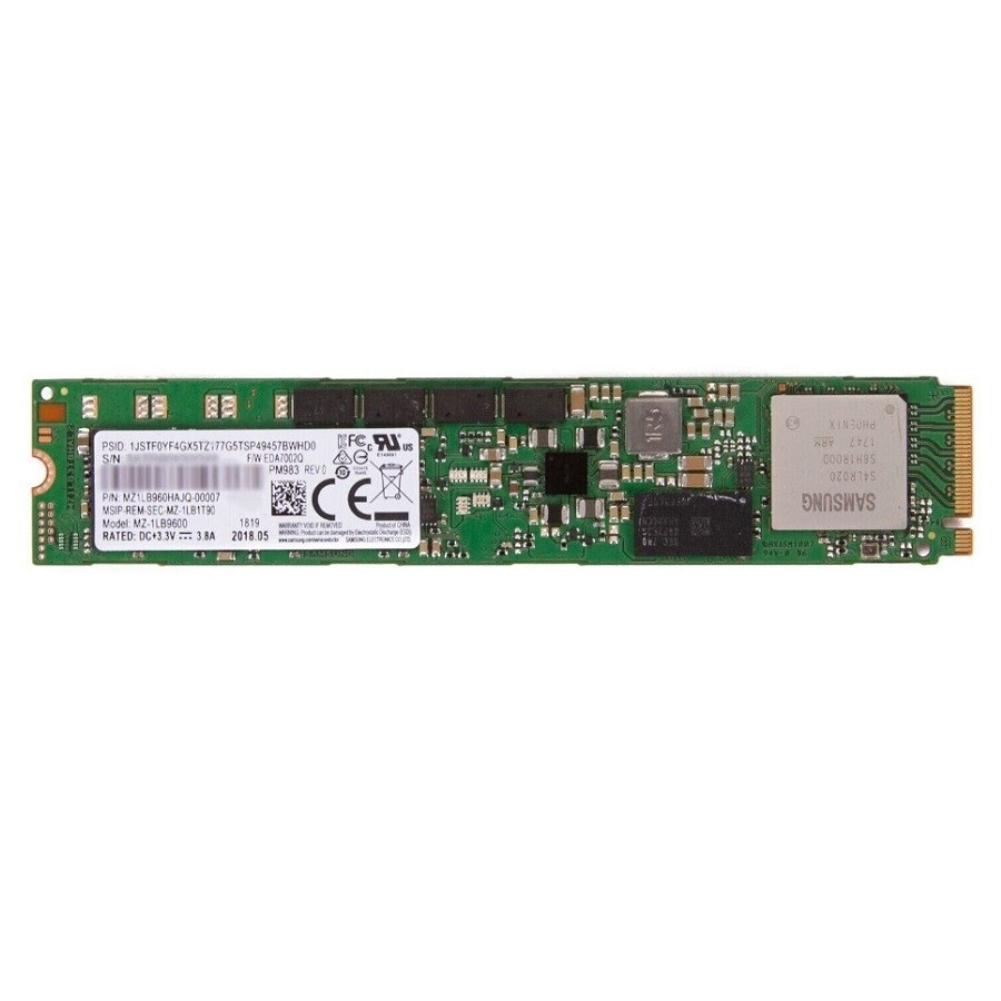 Samsung PM983 960GB M.2 SSD NVMe PCIe Solid State Drive MZ1LB960HAJQ-00007