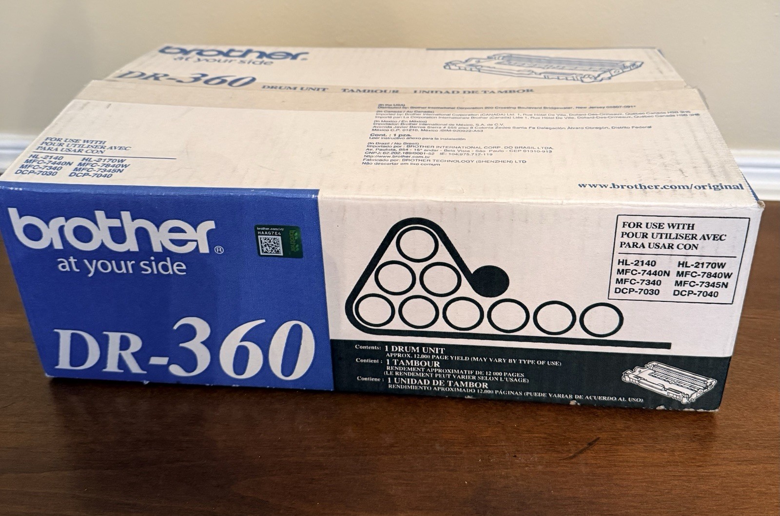 BROTHER DR-360 Open Box