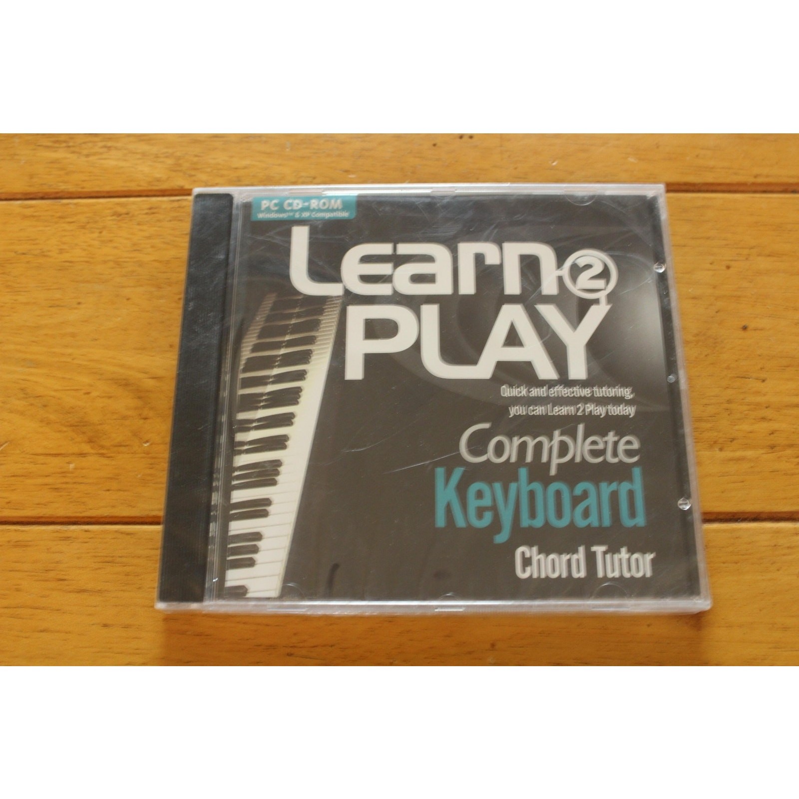 Learn 2 Play Complete Keyboard Chord Tutor PC CD-ROM Piano Training Software