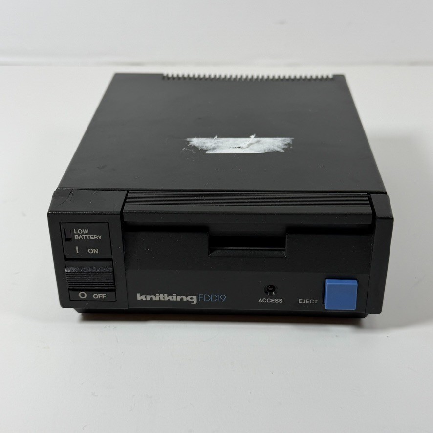 Vintage Knit King KnitKing FDD19 Floppy Disk Drive Only Untested No Cables Japan