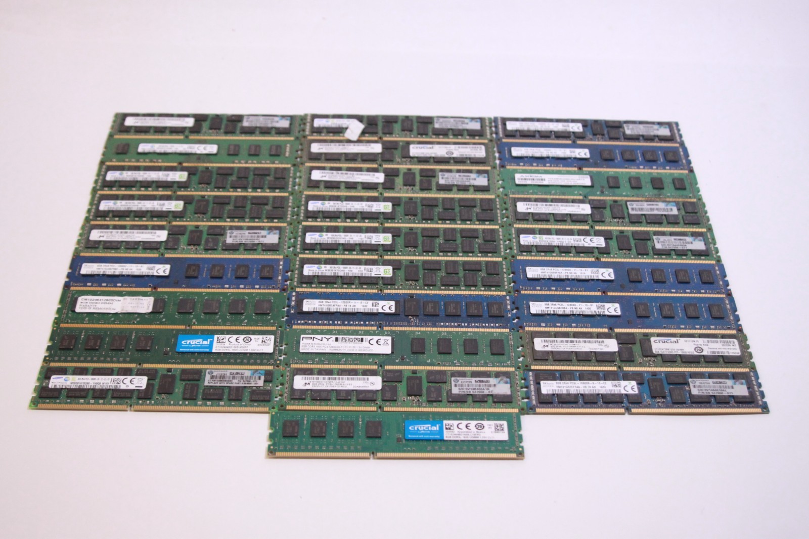 LOT OF 28 Mixed Brand 8GB DDR3 PC3 PC3L Desktop Memory RAM READ
