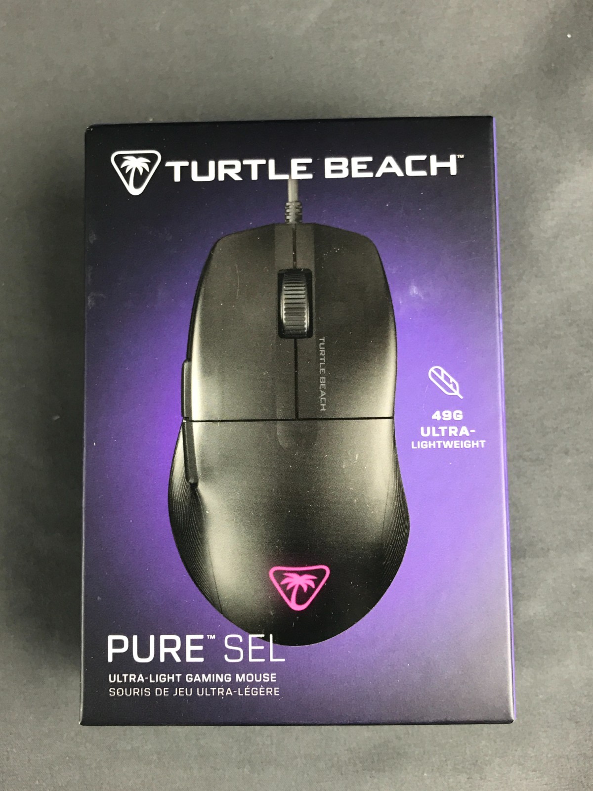 Turtle Beach Pure SEL 49G Ultra-Light Wired Ergonomic RGB Gaming Mouse