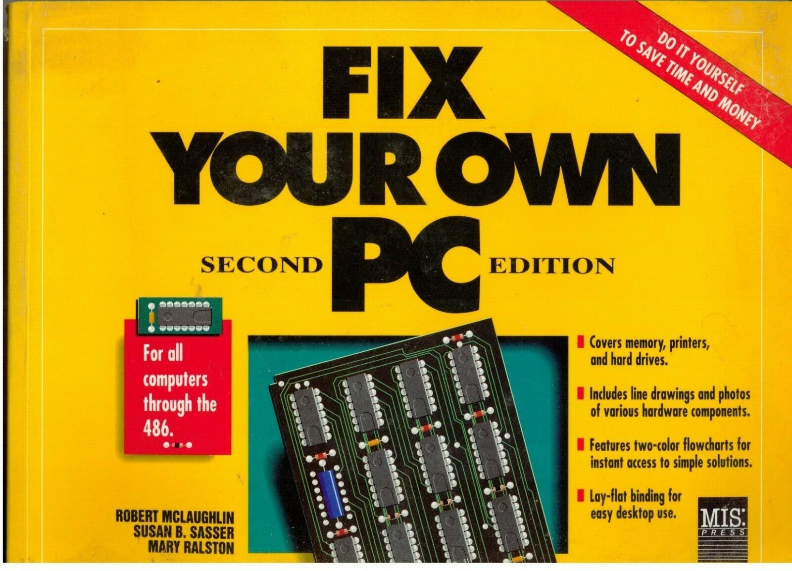 ITHistory (1992) BOOK: FIX YOUR OWN PC (2nd Ed) (McLaughlin/ Sasser/ Ralston)