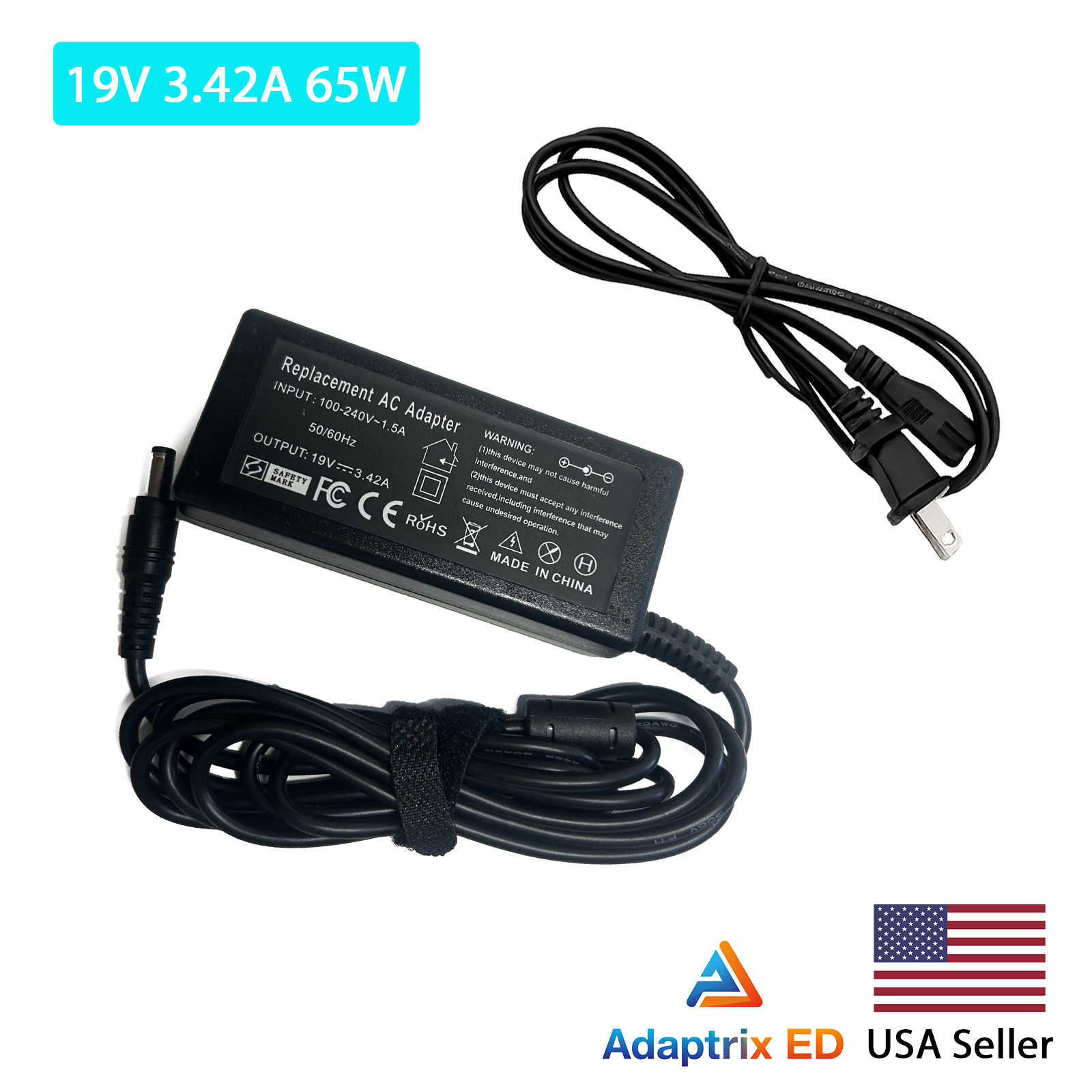 AC Adapter Charger for Asus X401A X401U X401A-RBL4 X53Z U57A U47A X402C X455L