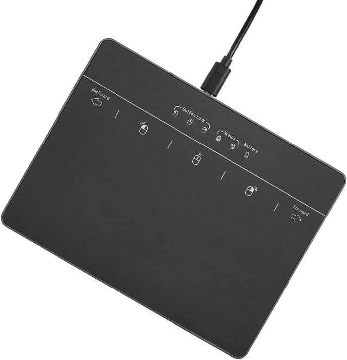 MICROPACK Digitally Yours Wired Trackpad for Windows 7/10/11, USB Trackpad