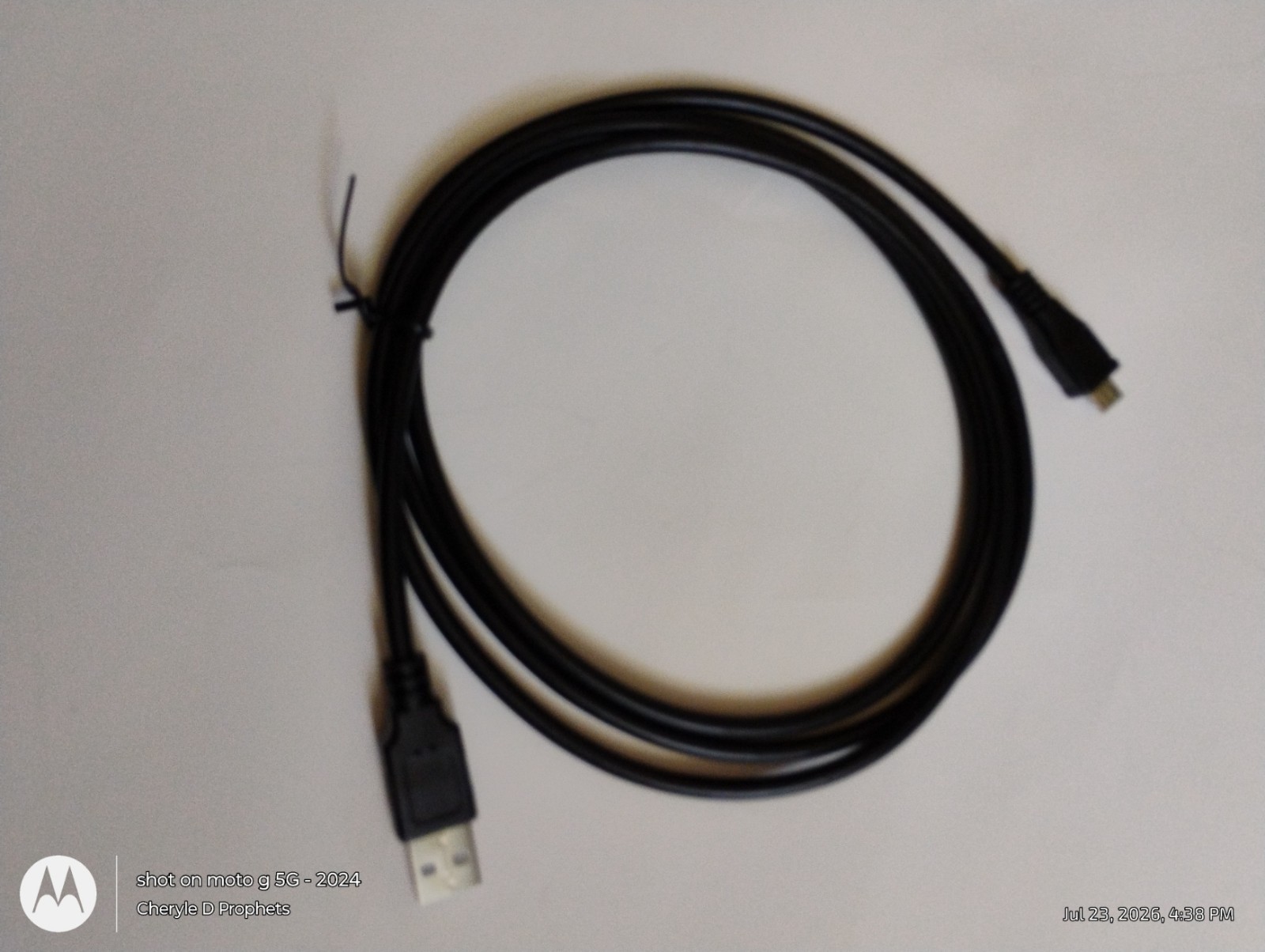 USB 2.0 Power Charger Cable Cord Moto Replacement G,G2,G3,G4 Load Supply PSU