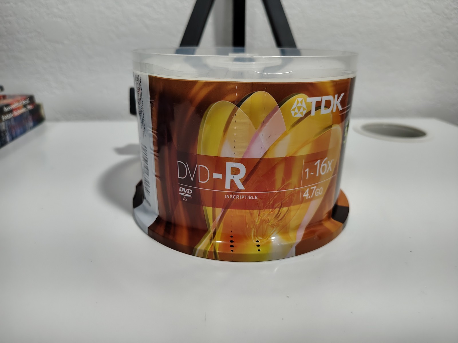 New Sealed TDK DVD-R 50 Pack 1-16x 4.7GB Recordable Discs Spindle Pack Deal
