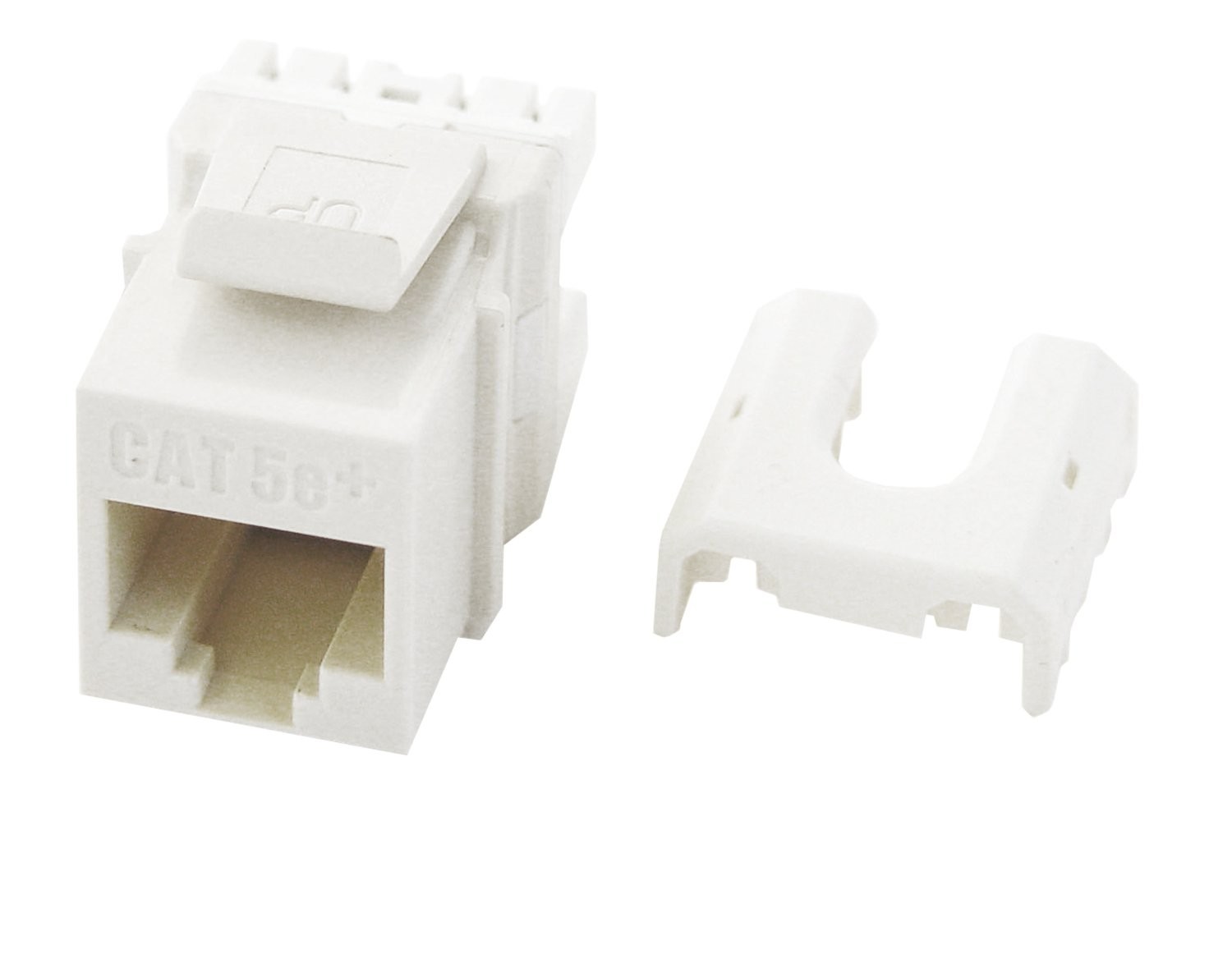 Legrand - OnQ RJ45 Keystone Insert, Cat 5e Keystone Jack, Terminate with Punc...