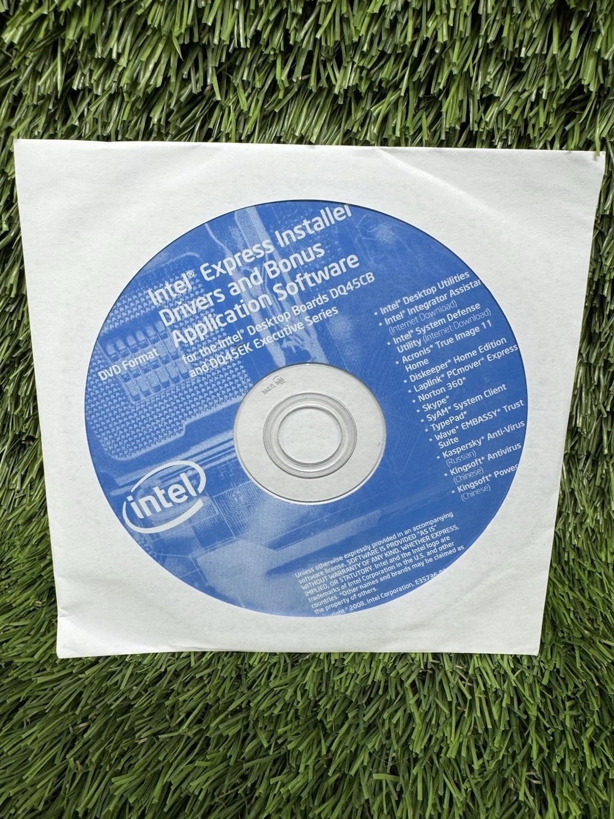 Intel Desktop Board Express Installer Drivers & Quick Reference DQ45CB DQ45EK