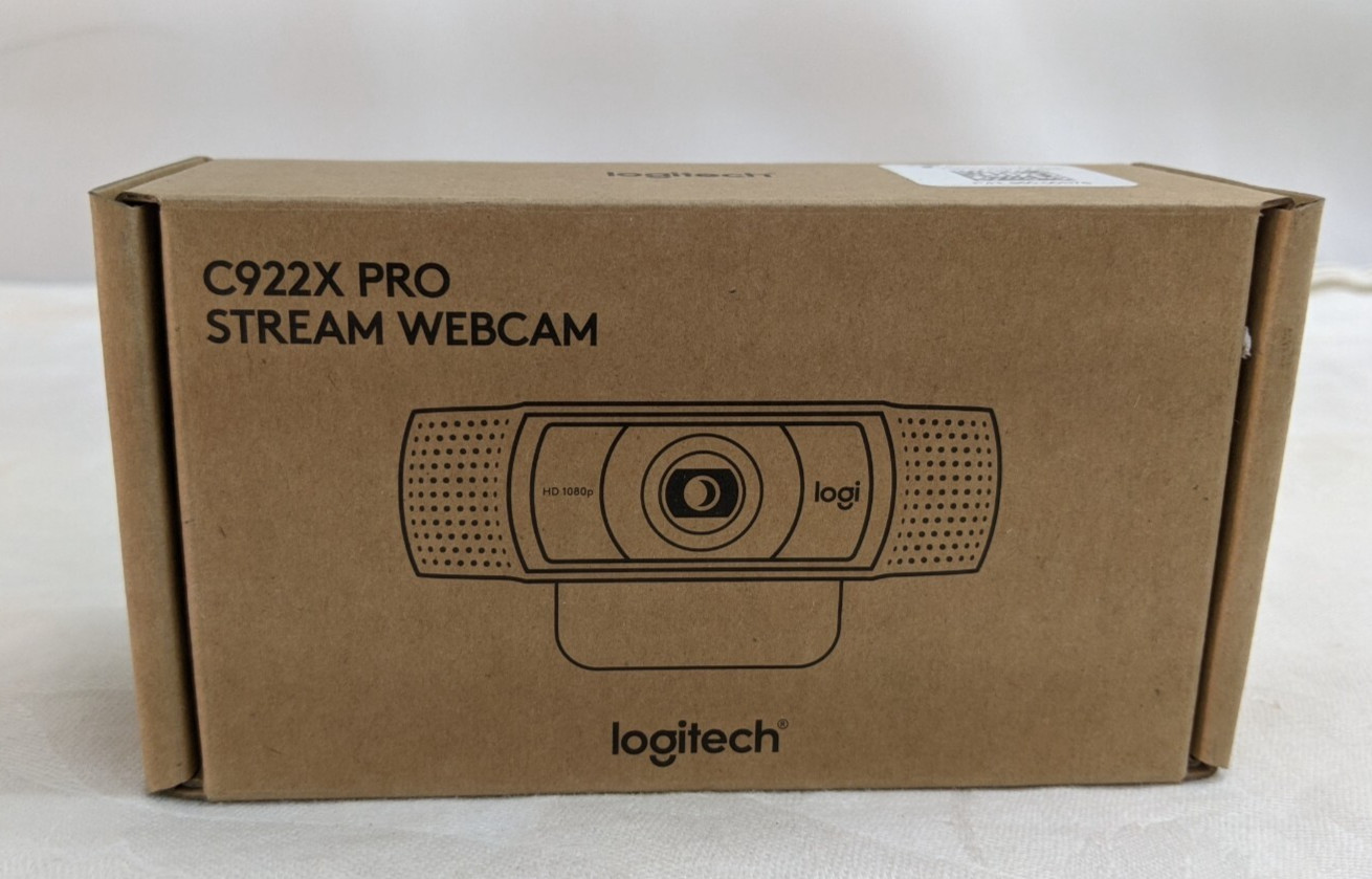 Logitech C922X Pro Stream Webcam Black    TF